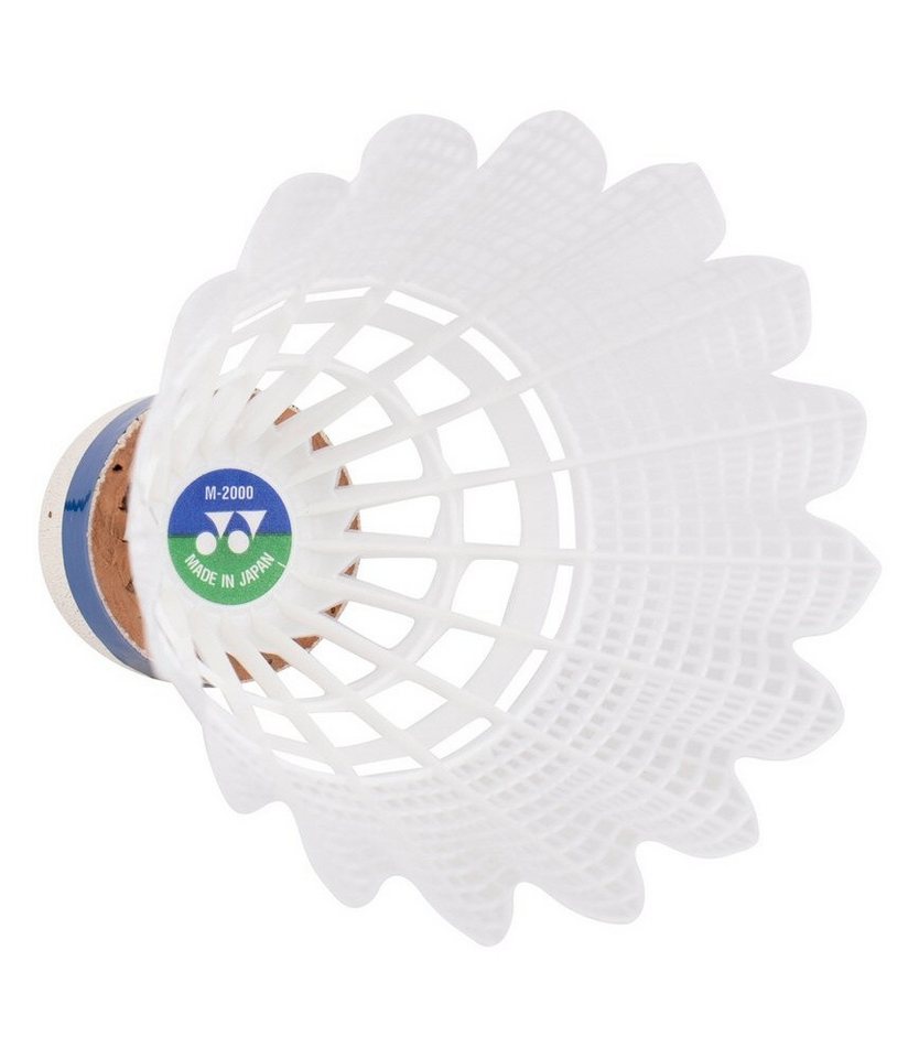 Yonex Badmintonball Mavis 2000 Nylon Dose weiss 6er, Geschwindigkeit: mittel Bild 3