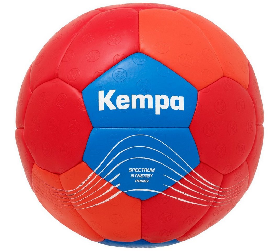 Kempa Handball Spectrum Synergy Primo (Spiel- und Trainingsball) rot/blau - 1 Stück