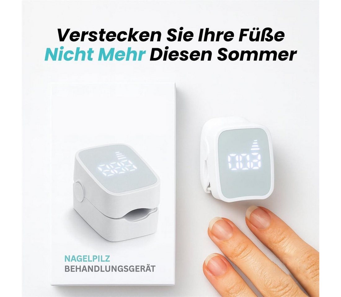 FELIXLEO Lichthärtungsgerät Laser Nagelpilzgerät UV Therapie gegen Nagelpilz kabellos, 1-tlg. Bild 3