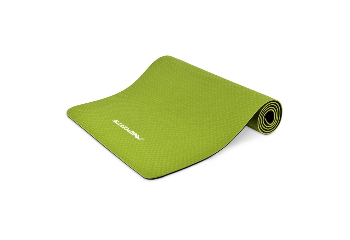 MSports® Gymnastikmatte Yogamatte - Fitnessmatte - extrem rutschfest (Yogamatte)