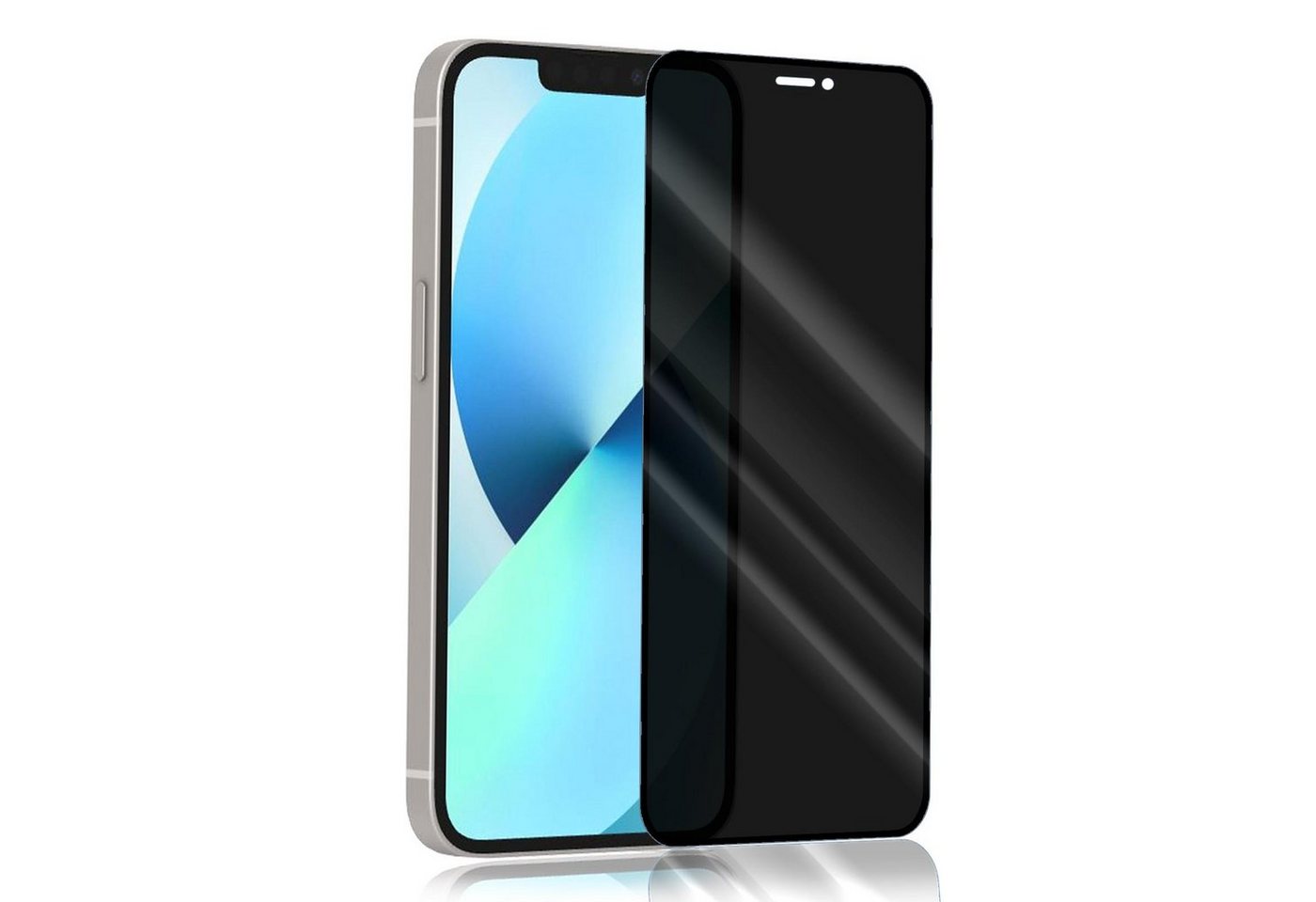 Numerva Schutzfolie Panzer Folie Echt Glas Folie für Samsung Galaxy S25, (1x Schutzfolie 2x Reinigungstücher), Anti Spy Schutzfolie Blickschutz Glasfolie Sichtschutzfolie Bild 4