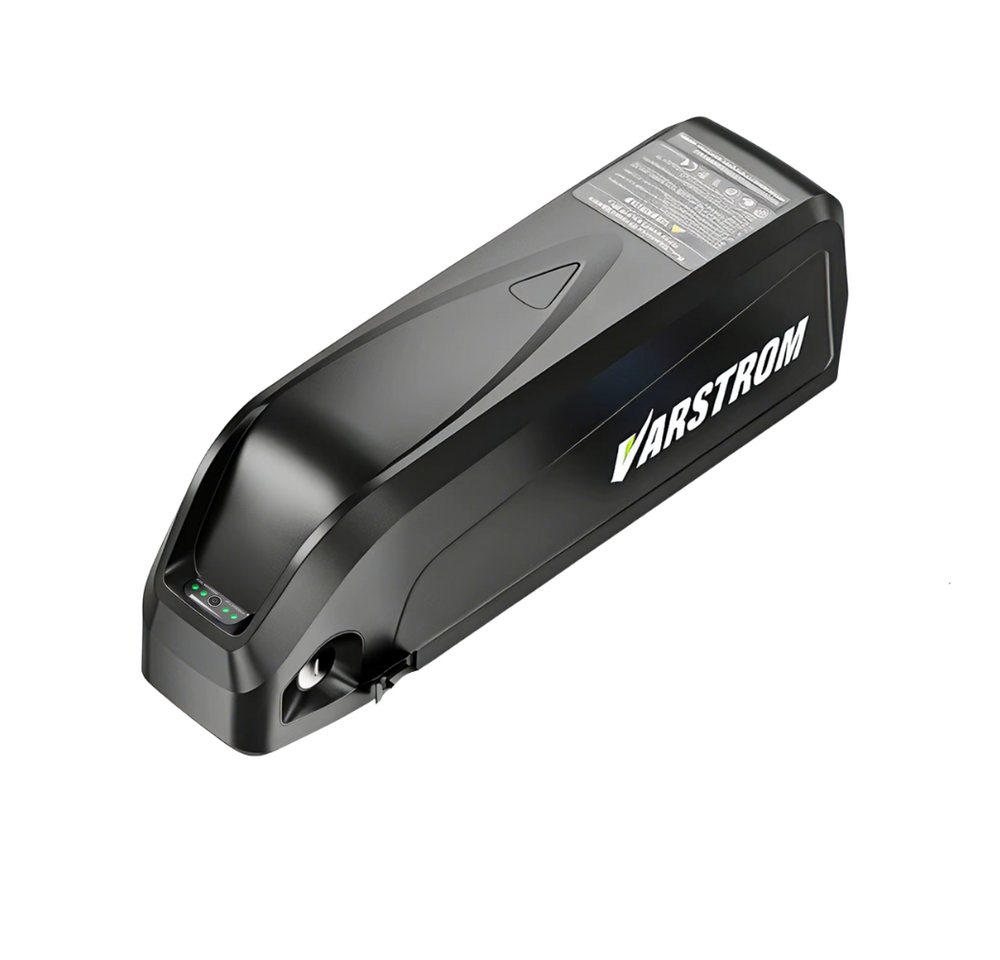 Athlix Varstrom E-Bike Akku Lithium-Ionen Batterie Ersatzakku E-Bike Akku 13000 mAh (36 V), Abnehmbare Bauweise, LED-Akkustandsanzeige, integriertes Rahmenschloss Bild 3