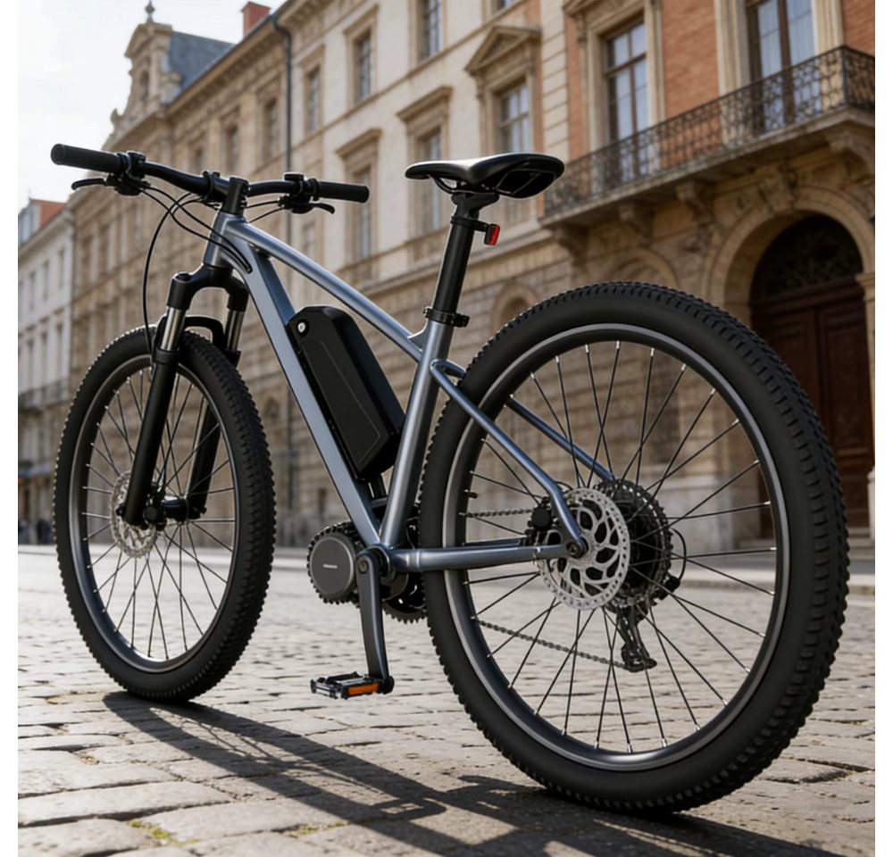 Athlix Varstrom E-Bike Akku Lithium-Ionen Batterie Ersatzakku E-Bike Akku 13000 mAh (36 V), Abnehmbare Bauweise, LED-Akkustandsanzeige, integriertes Rahmenschloss Bild 4