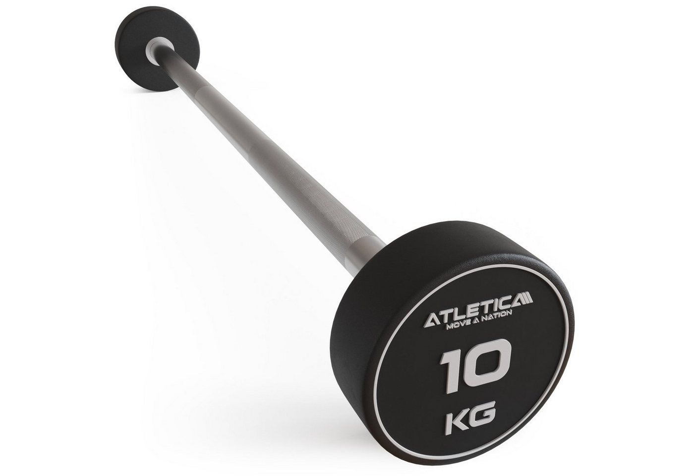 ATLETICA Langhantelstange Langhantel, Kompakt, Einzeln, 10 bis 50 kg Bild 2