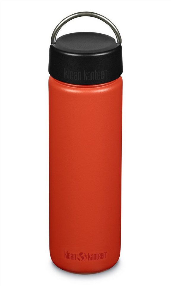 Klean Kanteen Trinkflasche Klean Kanteen Edelstahl Wide 800ml Loop Cap rot tiger lily