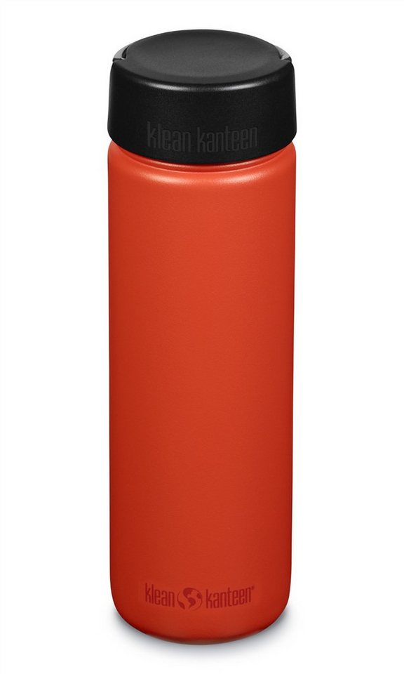 Klean Kanteen Trinkflasche Klean Kanteen Edelstahl Wide 800ml Loop Cap rot tiger lily Bild 2