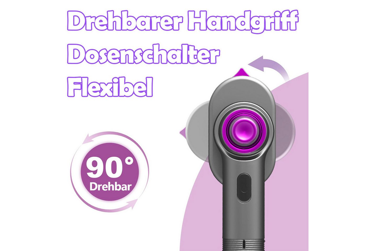 FELIXLEO Dampfbügeleisen Mini Dampfbügeleisen tragbar 20S Schnellaufheizung Grau Bild 5