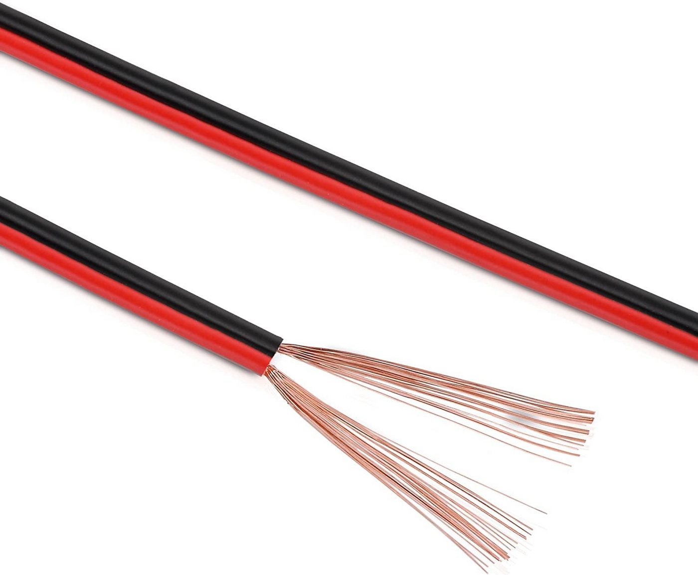 sonero sonero Lautsprecherkabel 2x4,0mm², CCA 30,0m, rot/schwarz Audio-Kabel