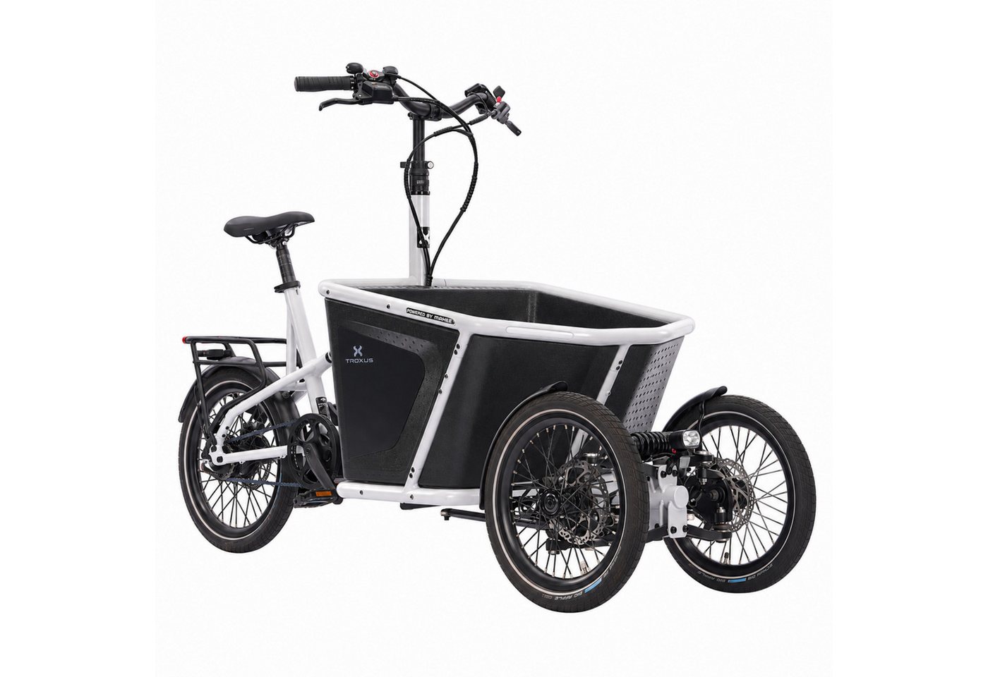 PixelPilot E-Bike E-Lastenrad CARVO 04 E-Lastenrad Dreirad mit Transportbox, Shimano EP6, Nexus Di2 Schaltwerk, Mittelmotor, 504 Wh, Maximale Belastung: 150 kg, Maximale Belastung der Transportbox: 50 kg Bild 2