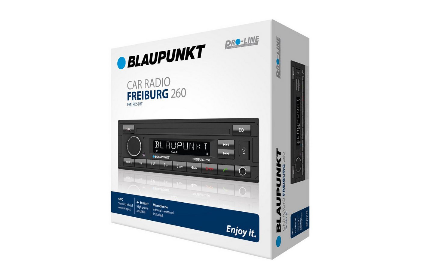 Blaupunkt Blaupunkt Freiburg 260 1-DIN Autoradio RDS/Bluetooth/USB/AUX/SWC Autoradio