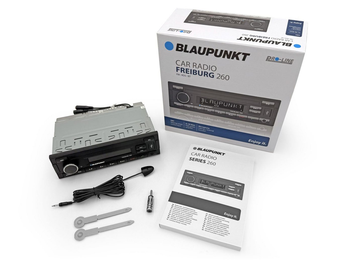 Blaupunkt Blaupunkt Freiburg 260 1-DIN Autoradio RDS/Bluetooth/USB/AUX/SWC Autoradio Bild 2