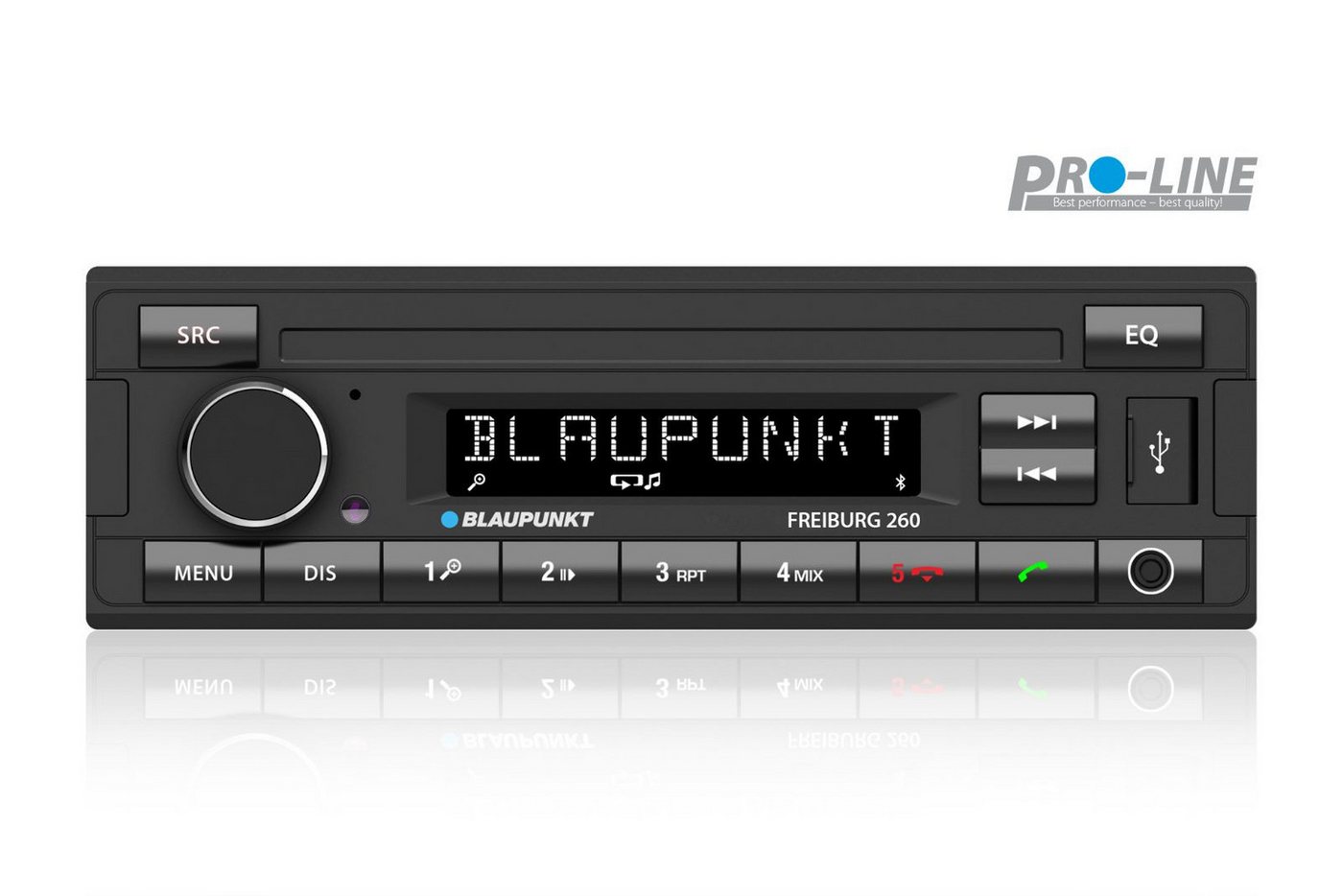Blaupunkt Blaupunkt Freiburg 260 1-DIN Autoradio RDS/Bluetooth/USB/AUX/SWC Autoradio Bild 3