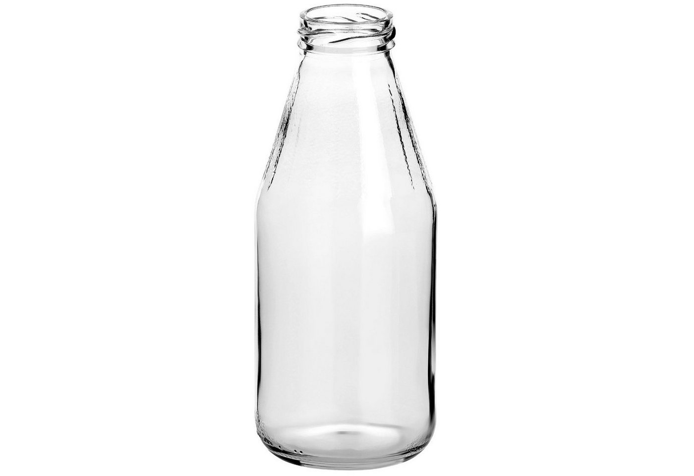 gouveo Trinkflasche Saftflaschen 500 ml mit Schraub-Deckel - Kleine Flasche 0,5 l, 20er Set, goldfarben