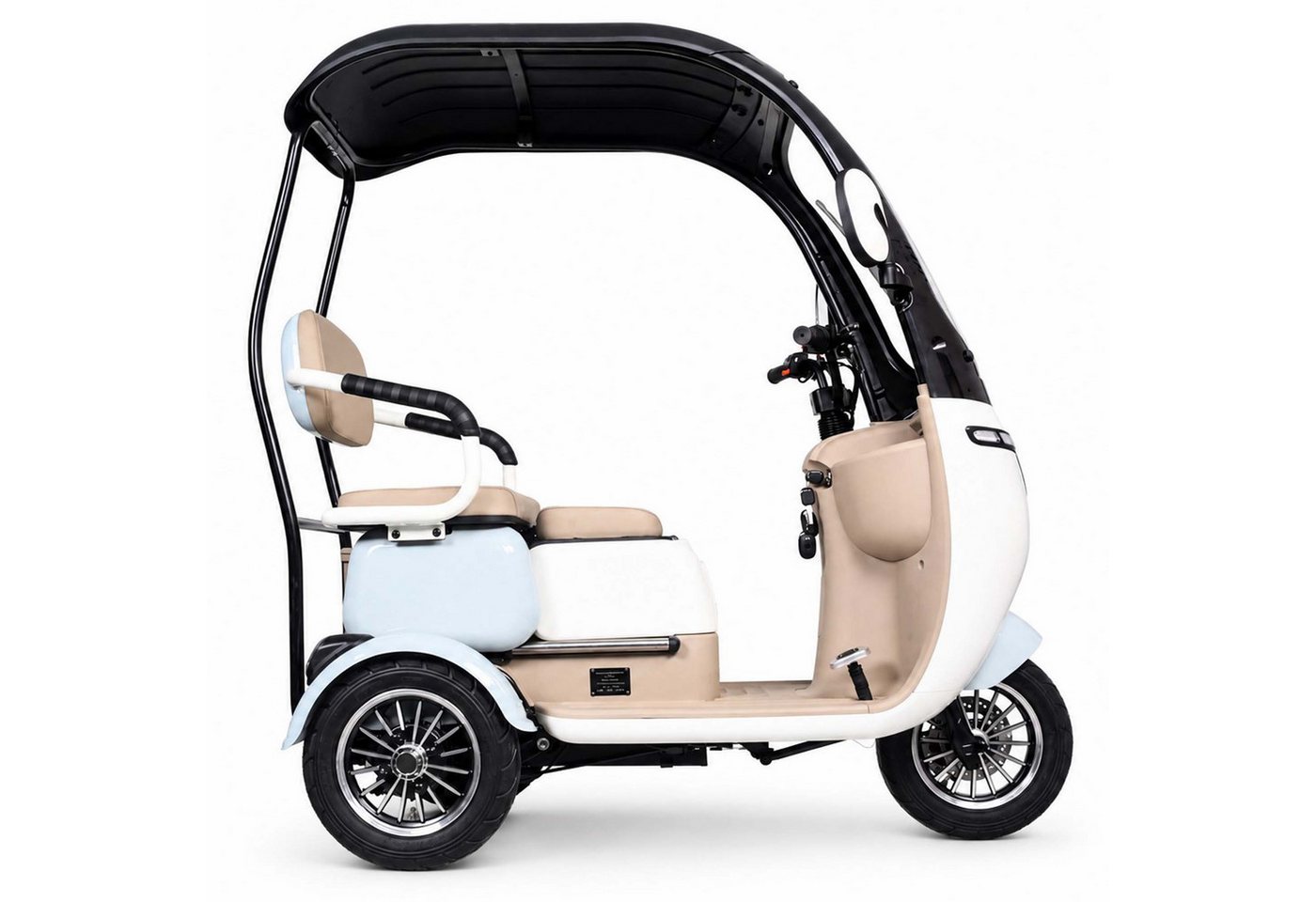 Urban Hopper E-Motorroller Urban Hopper Shine 3-Rad Elektrofahrzeug 25 km/h L2e-P, 1000 W, 25 km/h, Dach, Heckkoffer, bis 70 km Reichweite, 1000 W Brushless Motor Bild 3