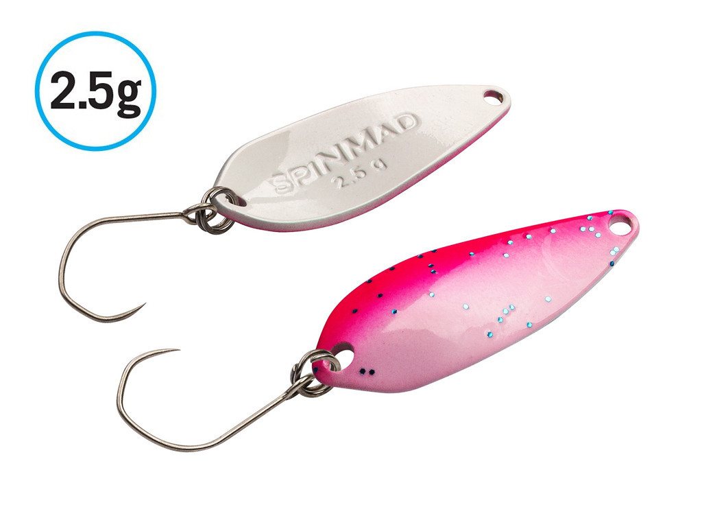 SpinMad Kunstköder SPINMAD - Spoon-Set - 6 Spoons - 1,5 bis 3,5 g, (SpinMad Spoon-Set 1,5 bis 3,5 g, 6-St. 6 Spoons), Effektiver Lauf, Exzellente Verarbeitung