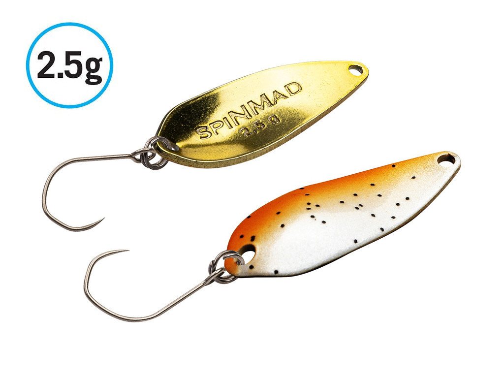 SpinMad Kunstköder SPINMAD - Spoon-Set - 6 Spoons - 1,5 bis 3,5 g, (SpinMad Spoon-Set 1,5 bis 3,5 g, 6-St. 6 Spoons), Effektiver Lauf, Exzellente Verarbeitung Bild 3