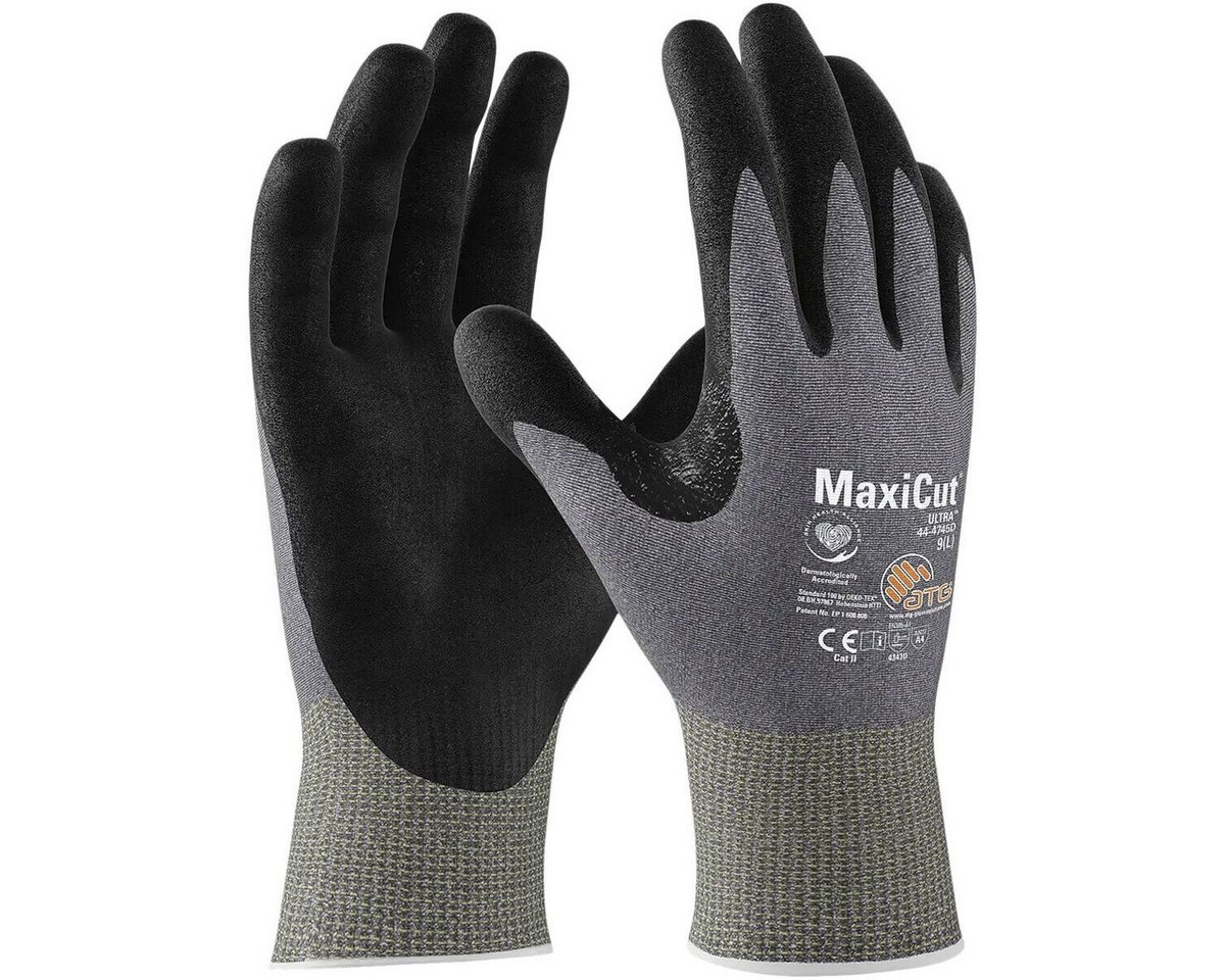 ATG Schnittschutzhandschuhe MaxiCut Ultra mit Strickbündchen