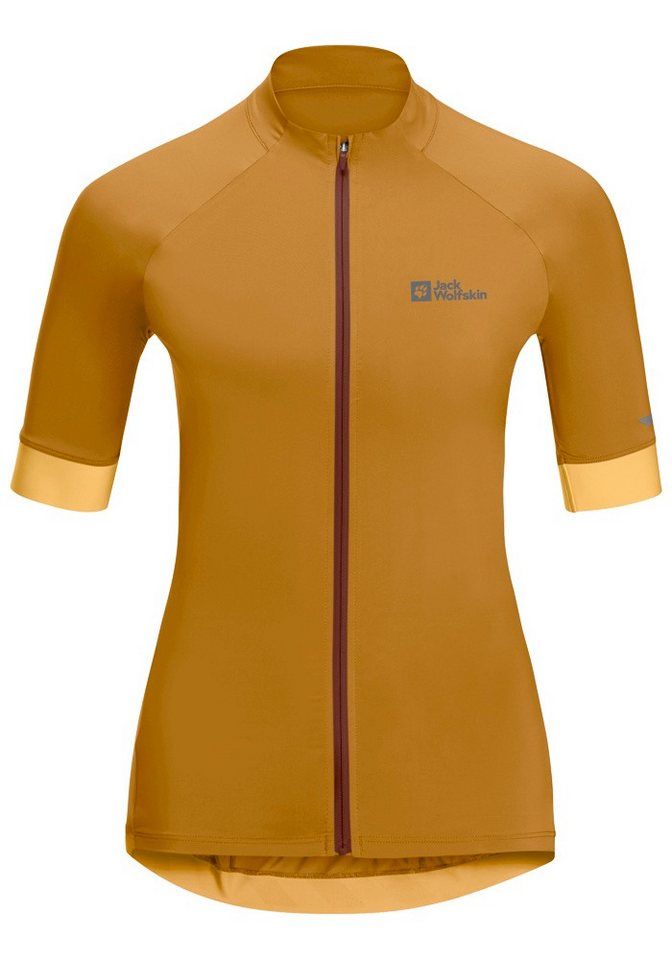 Jack Wolfskin Fahrradjacke GRAVEX FZ S/S W für Erwachsene, elastisches Material, aus Polyester und Elasthan Bild 2