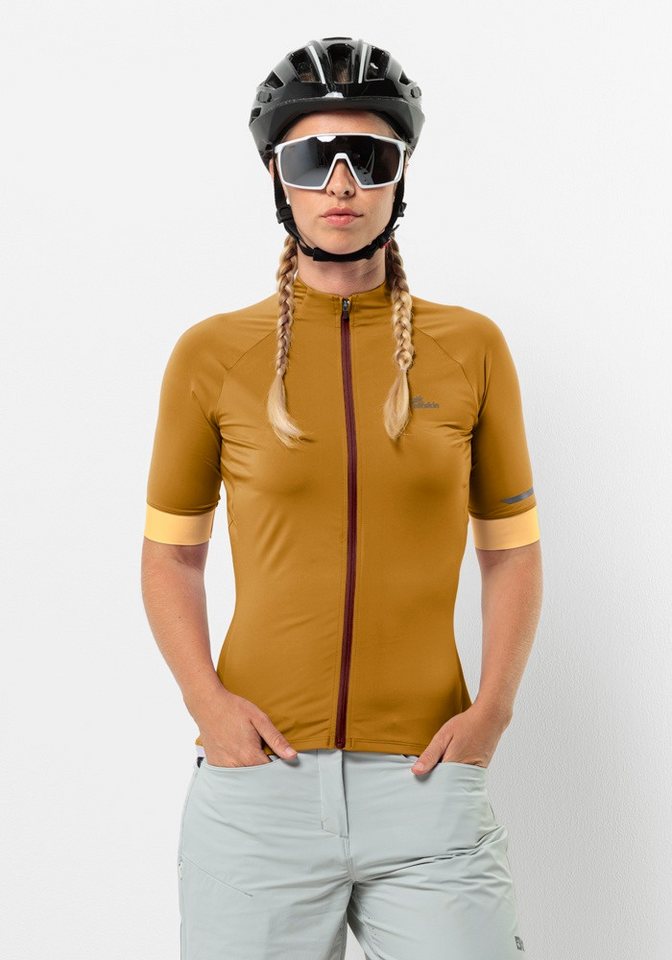 Jack Wolfskin Fahrradjacke GRAVEX FZ S/S W für Erwachsene, elastisches Material, aus Polyester und Elasthan Bild 5