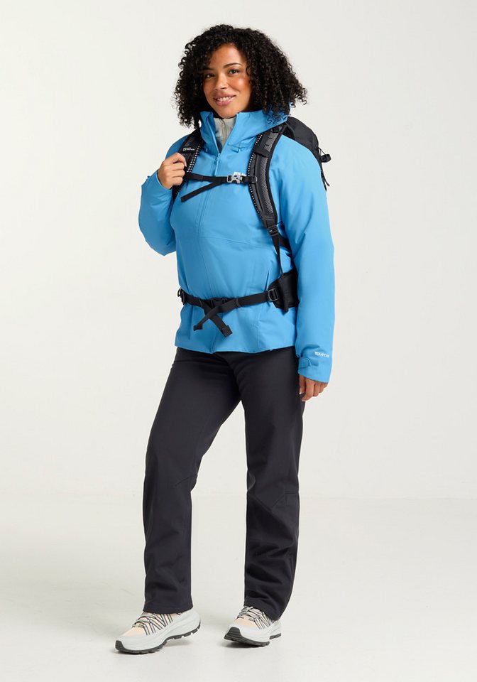 Jack Wolfskin Outdoorjacke WISPER INS JKT W mit TEXAPORE ECOSPHERE, regulierbare Weite, atmungsaktiv, wasserdicht Bild 4