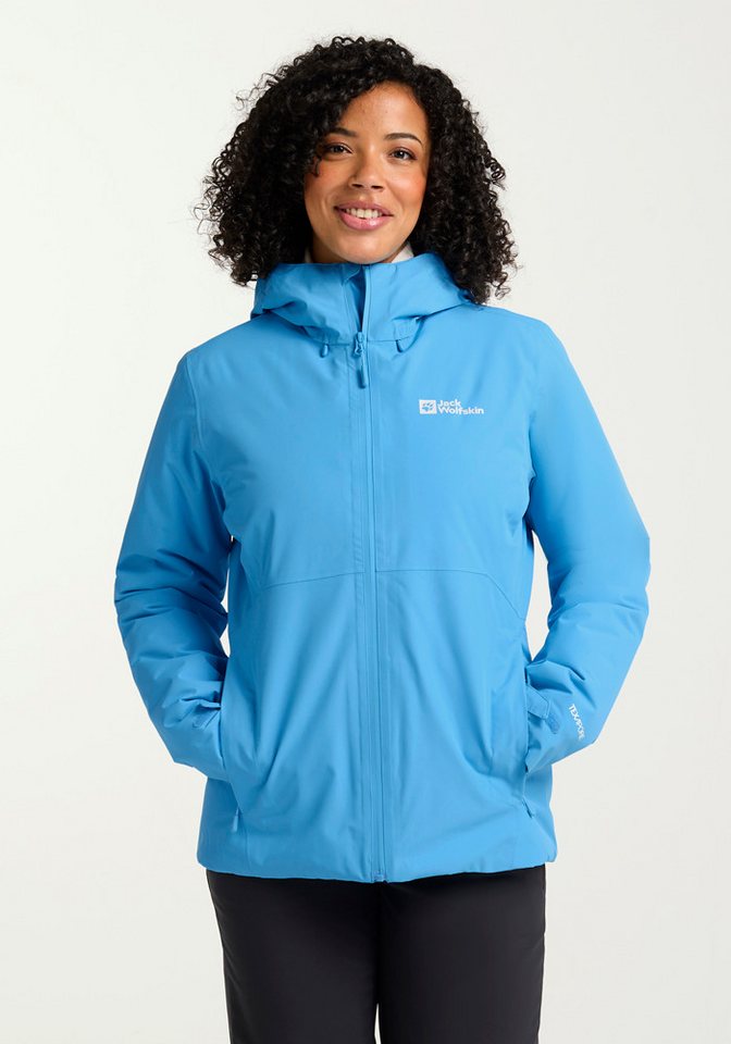 Jack Wolfskin Outdoorjacke WISPER INS JKT W mit TEXAPORE ECOSPHERE, regulierbare Weite, atmungsaktiv, wasserdicht Bild 5