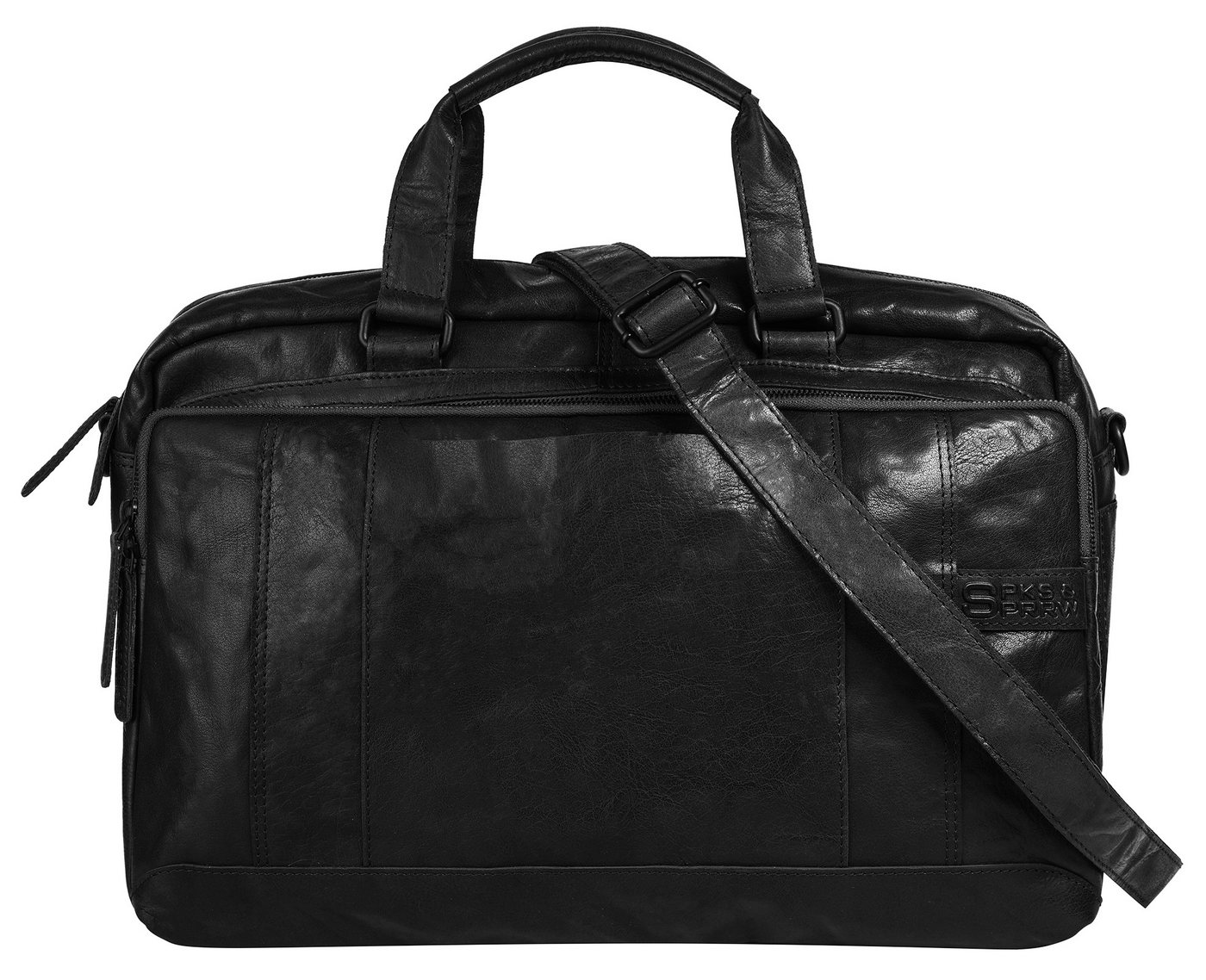 Spikes & Sparrow Reisetasche, echt Leder Bild 2