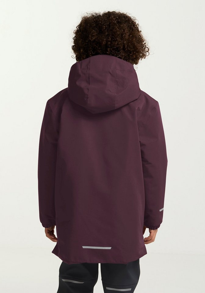 Jack Wolfskin Outdoorjacke CANVEY JKT KIDS für Kinder, mit Kapuze, wasserdicht, winddicht, atmungsaktiv, wärmend Bild 5