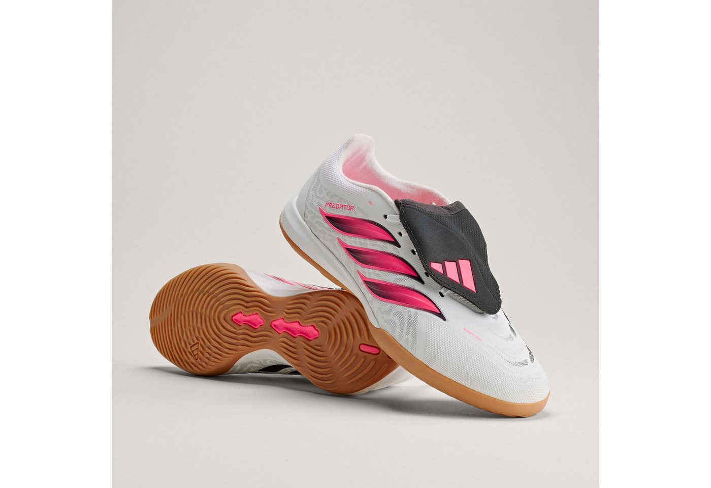 adidas Performance PREDATOR LEAGUE, HALLE, UMSCHLAGBARE ZUNGE Fußballschuh für Hallenboden