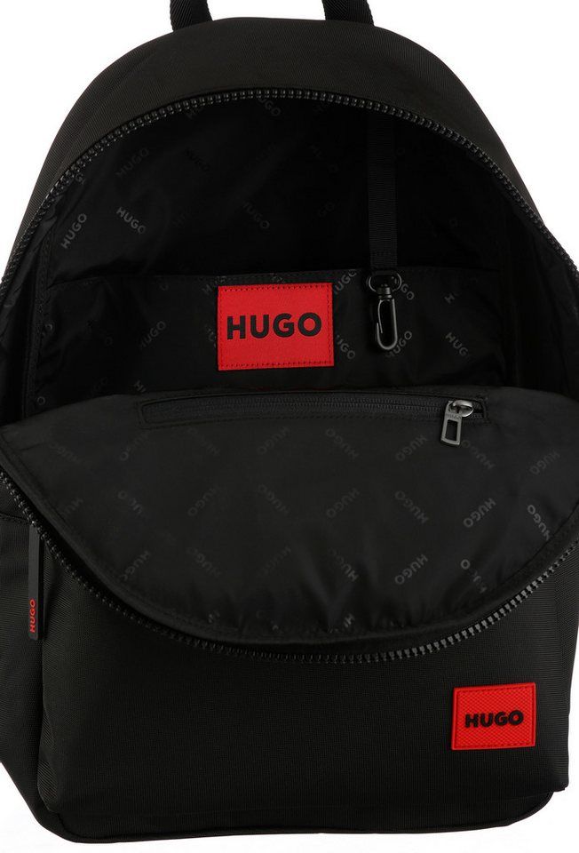 HUGO Freizeitrucksack Ethon 3.0, Schulrucksack, Arbeitsrucksack, Urlaubsrucksack mit Label