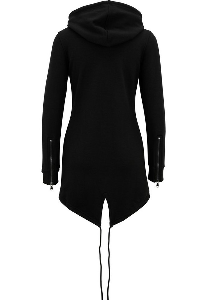 URBAN CLASSICS Funktions-Kapuzensweatjacke Urban Classics Ladies Sweat Parka Bild 3