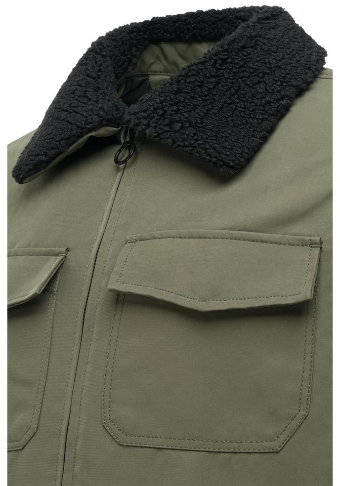 Ragwear Outdoorjacke Dyphner Warm Y Warme Herren Winterjacke mit Teddyfleece-Kragen Bild 2