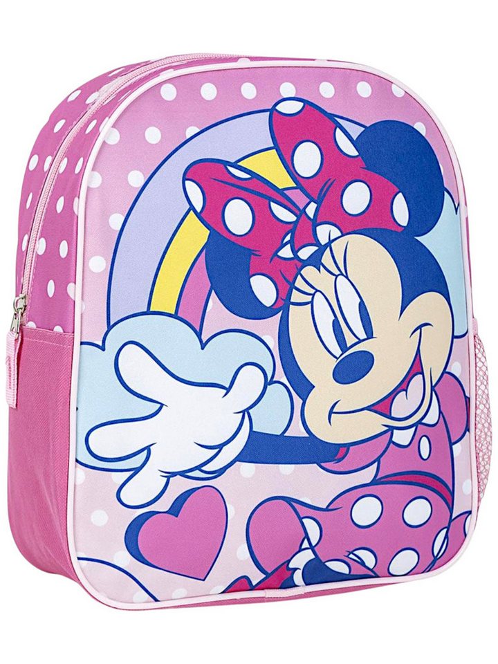 Cerdá Kindergartentasche Minnie Maus, Kinder-Rucksack 29x25x10 cm Bild 2