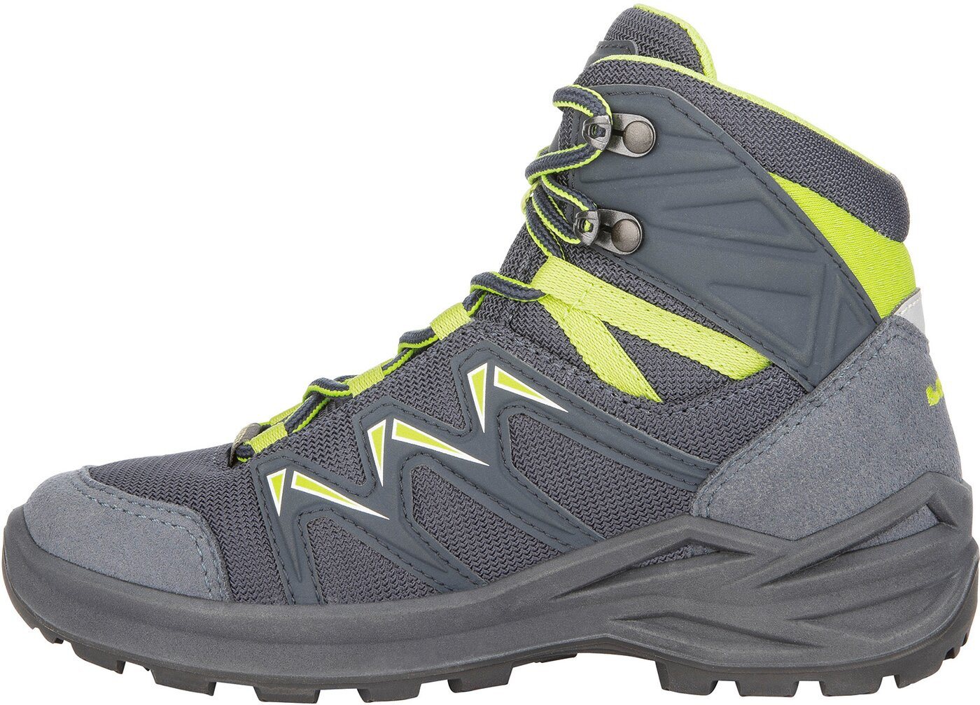 Lowa INNOX PRO GTX MID JUNIOR STAHLBLAU/LIMONE Wanderschuh Bild 2