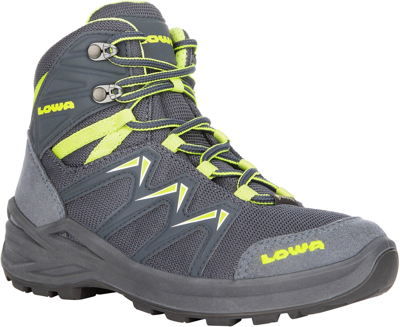 Lowa INNOX PRO GTX MID JUNIOR STAHLBLAU/LIMONE Wanderschuh Bild 5