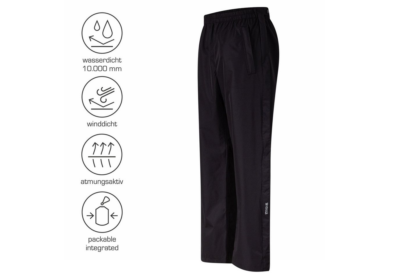 PRO-X ELEMENTS Regenhose LOGON UG Wasserdicht Bild 4