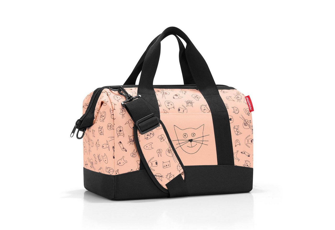 REISENTHEL® Kinderkoffer Reiseset Kinder: Allrounder M & Thermocase, Reiseset allrounder M + thermocase cats and dogs rose Bild 3