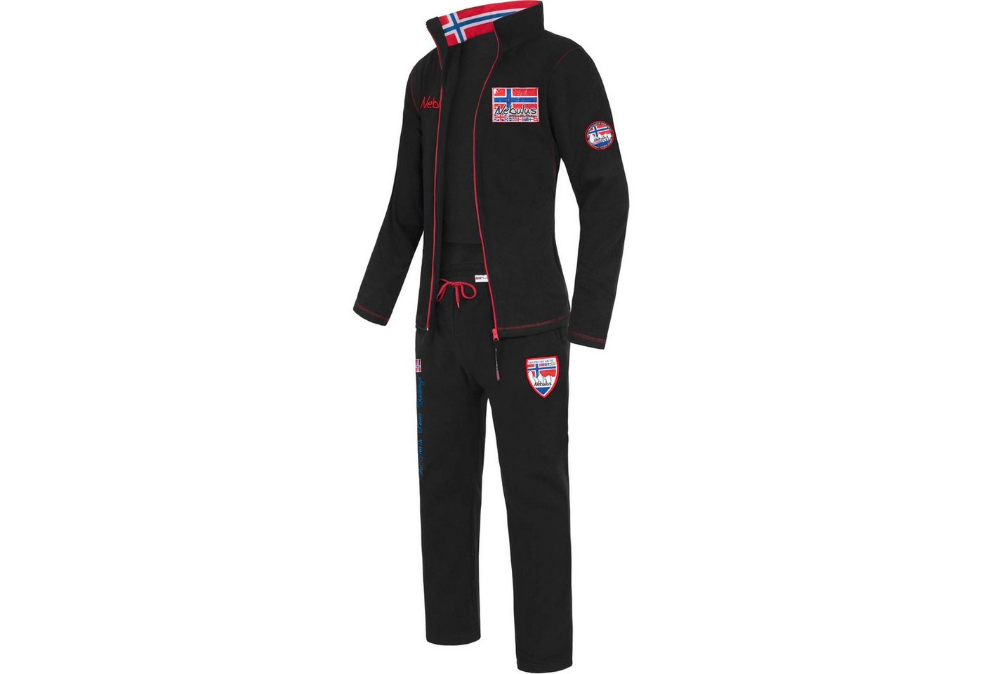 Nebulus Jogginganzug MANGONY, Q1142 - Herren, schwarz, 3XL Bild 3