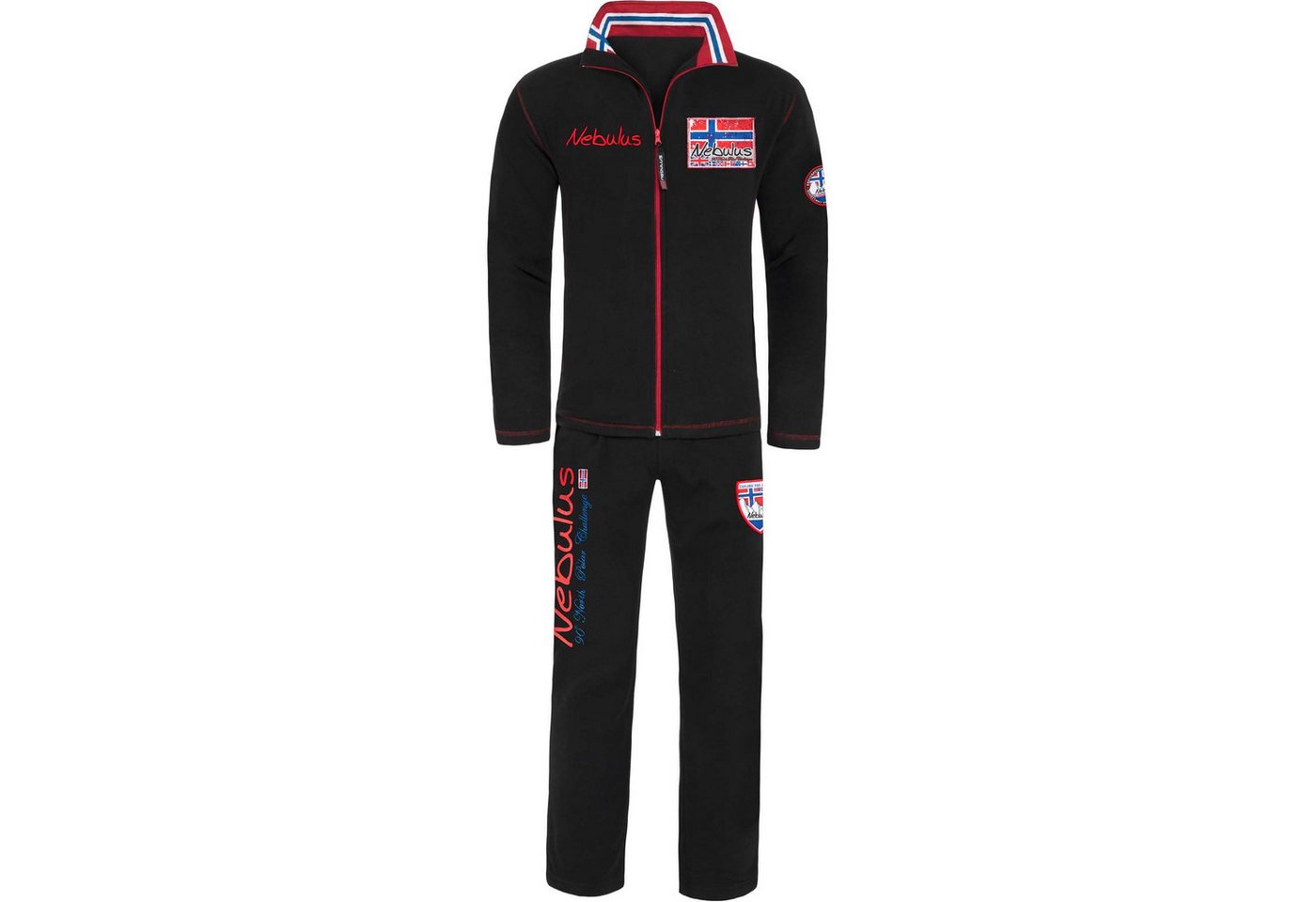 Nebulus Jogginganzug MANGONY, Q1142 - Herren, schwarz, 3XL Bild 4