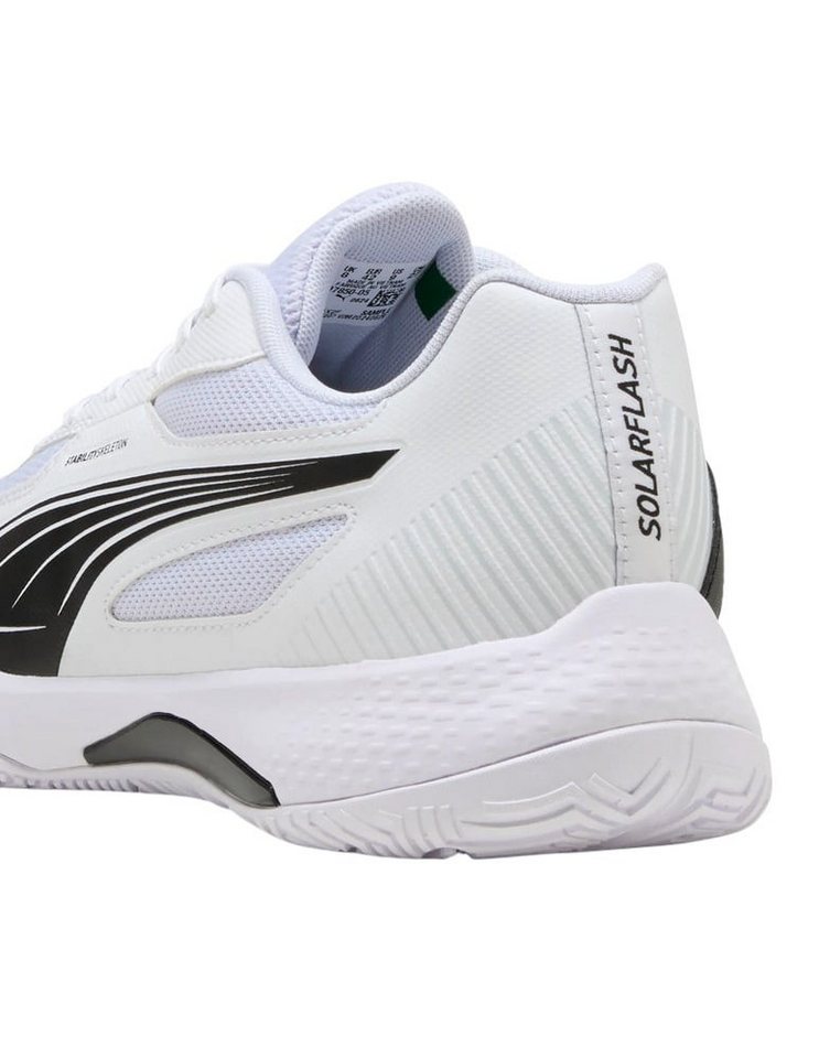 PUMA Hallen-Indoorschuhe Solarflash III weiss/schwarz Herren Badmintonschuh Bild 3