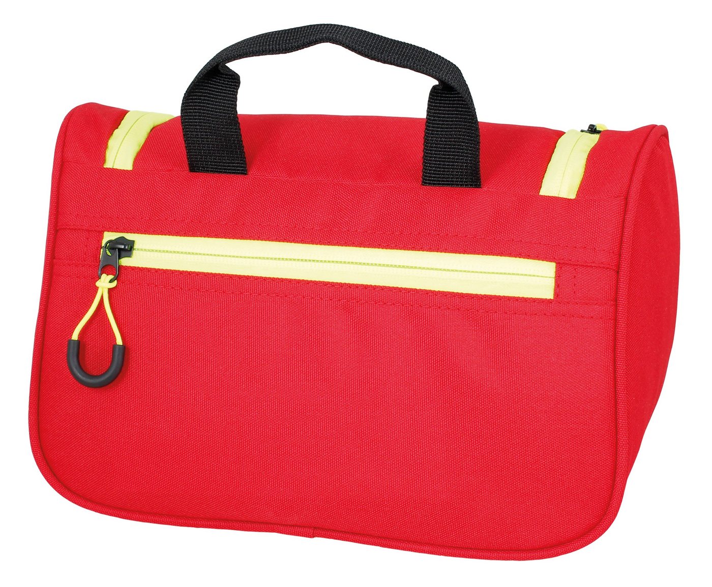 tee-uu Kulturbeutel Tee-uu HERO Waschbeutel / Kulturtasche Rot (1-tlg., robust & praktisch), mit Rettungsdienst- / Feuerwehr-Emblem Bild 2