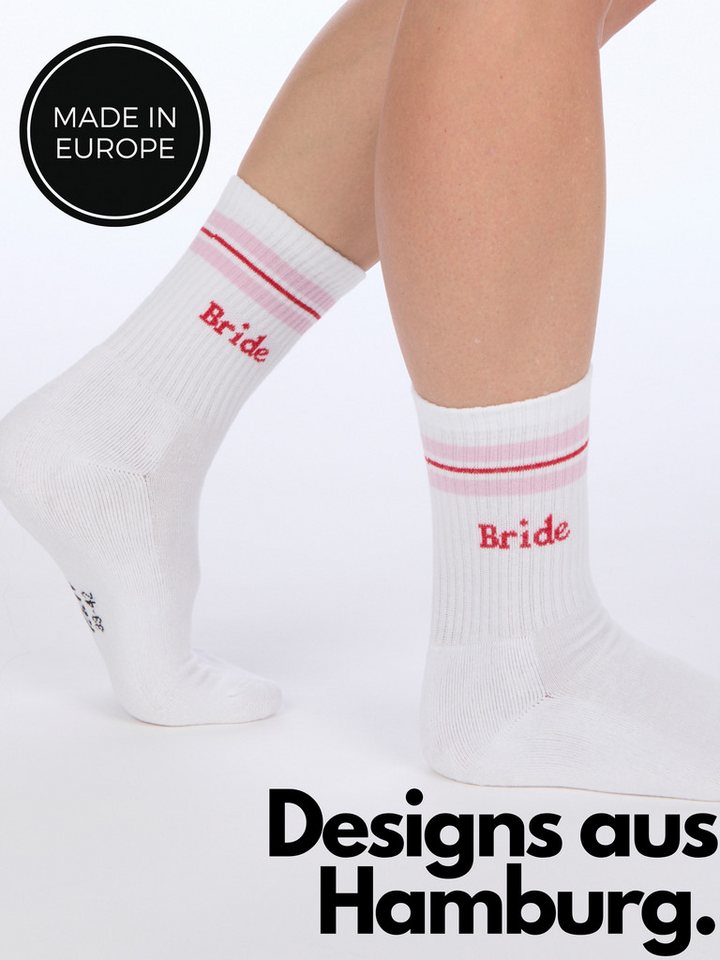 Studio Nolis Tennissocken Bride - JGA - Crew Socks Braut (1-Paar) Bild 2