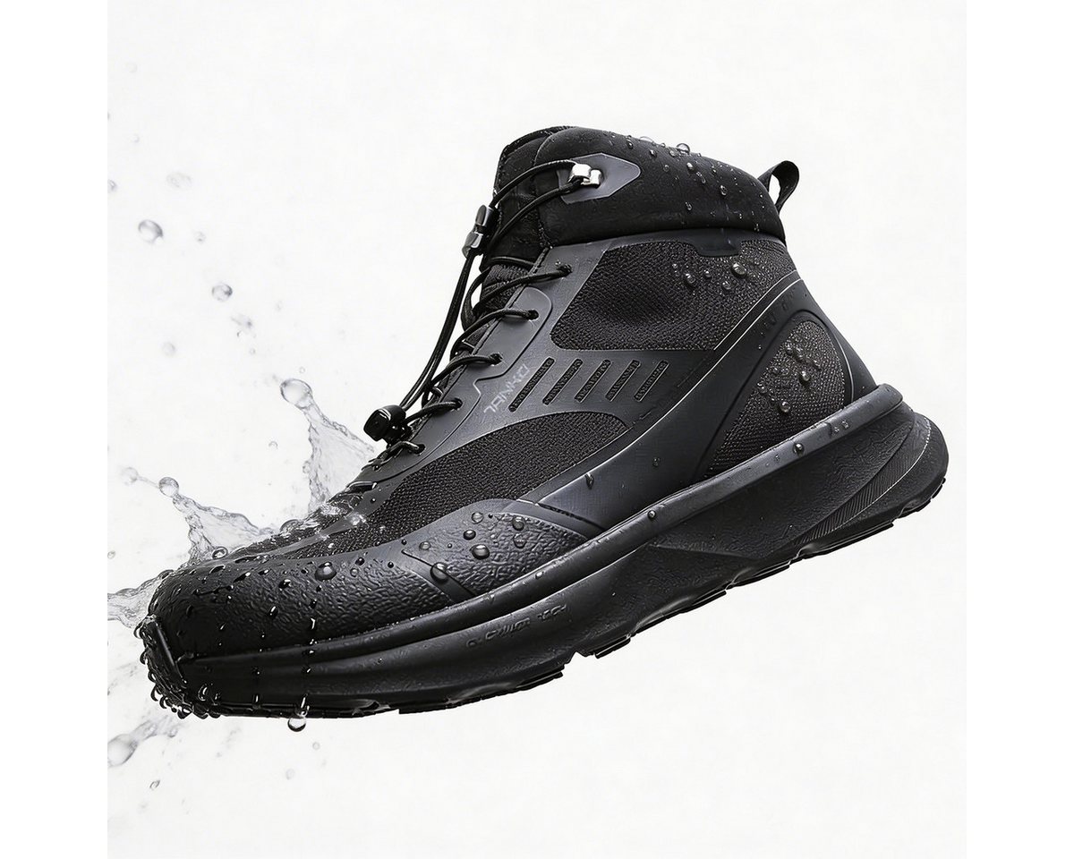 AVOCCO Wasserdichter Outdoor für Herren mit breiter Zehenbox Trekkingschuh (Paar) wasserdicht