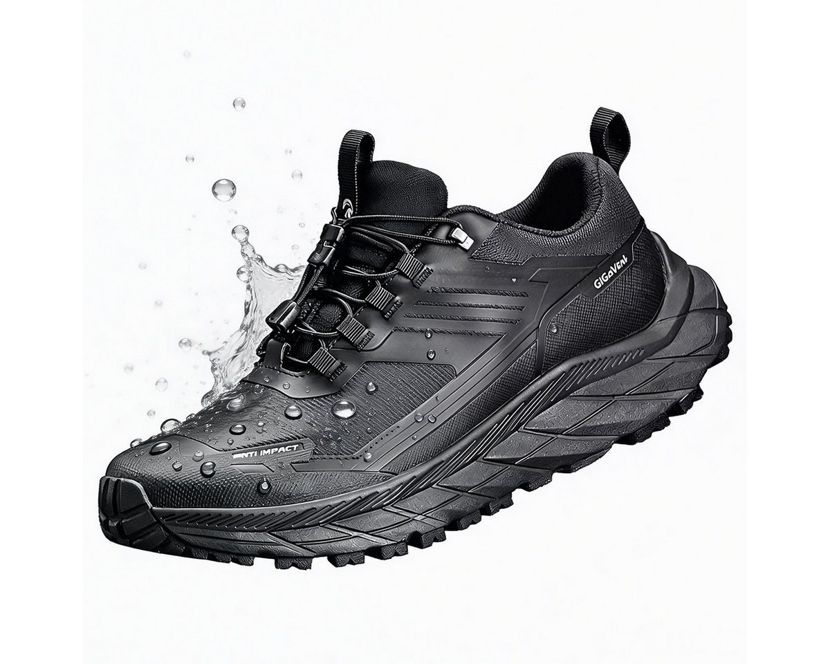 AVOCCO Leichte Outdoor-Schuhe für Herren mit Schnellschnürsystem Wanderschuh (Paar, extraweite Passform) wasserdicht Bild 3