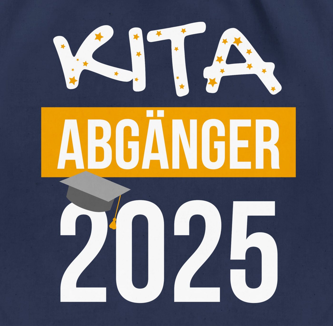 Shirtracer Turnbeutel Kita Abgänger 2025, Schulanfang & Einschulung Geschenk Turnbeutel Bild 5