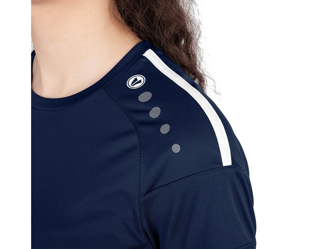 Jako Trainingsshirt Trikot Striker 2.0 KA (100% Polyester Keep Dry) dunkelblau/weiss Damen Bild 2
