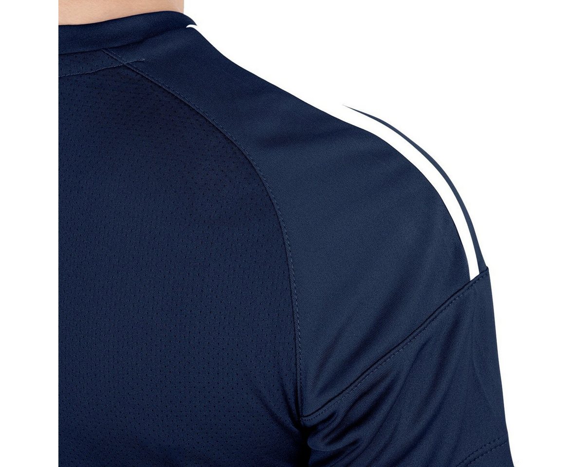 Jako Trainingsshirt Trikot Striker 2.0 KA (100% Polyester Keep Dry) dunkelblau/weiss Damen Bild 3
