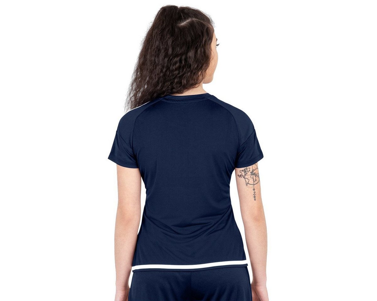 Jako Trainingsshirt Trikot Striker 2.0 KA (100% Polyester Keep Dry) dunkelblau/weiss Damen Bild 5
