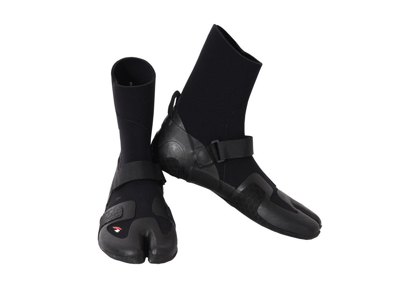 F2 F2 Neopren Schuhe Barfuss Schuhe Split Toe Surfschuhe 40-41 Schwarz Neoprenschuh