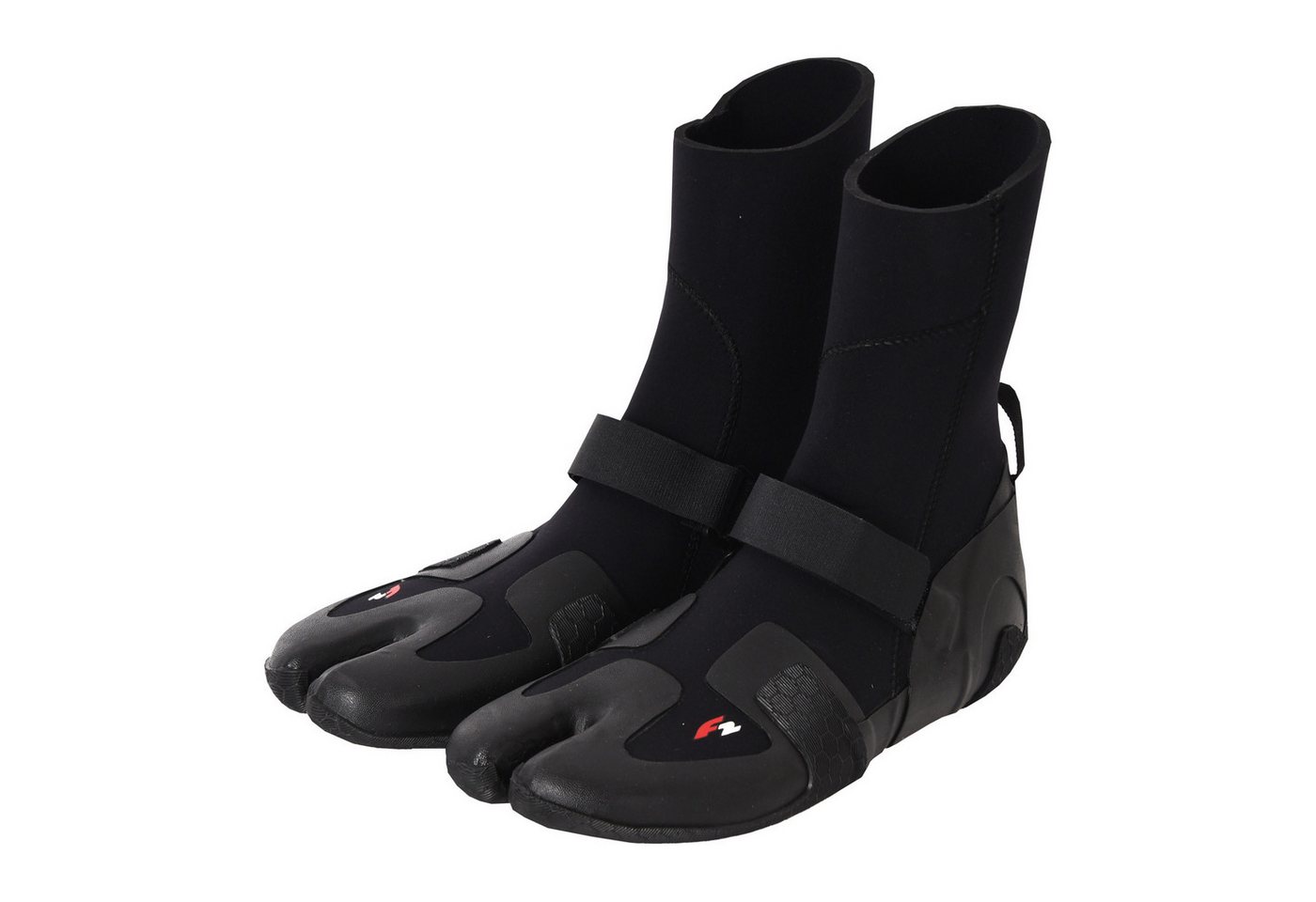F2 F2 Neopren Schuhe Barfuss Schuhe Split Toe Surfschuhe 40-41 Schwarz Neoprenschuh Bild 2