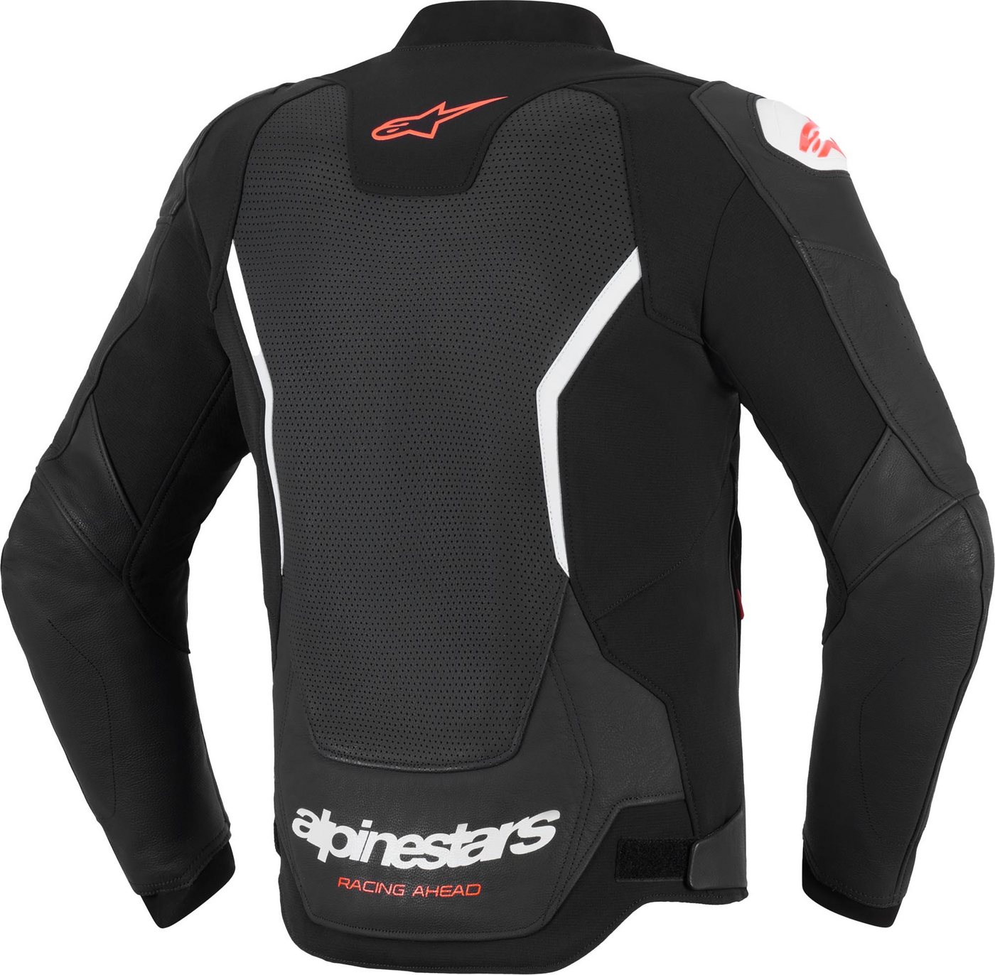 Alpinestars Motorradjacke GP Force V2 Air Motorrad Lederjacke Airbag vorbereitet,Ellenbogenprotektoren enthalten,perforiert,Sch